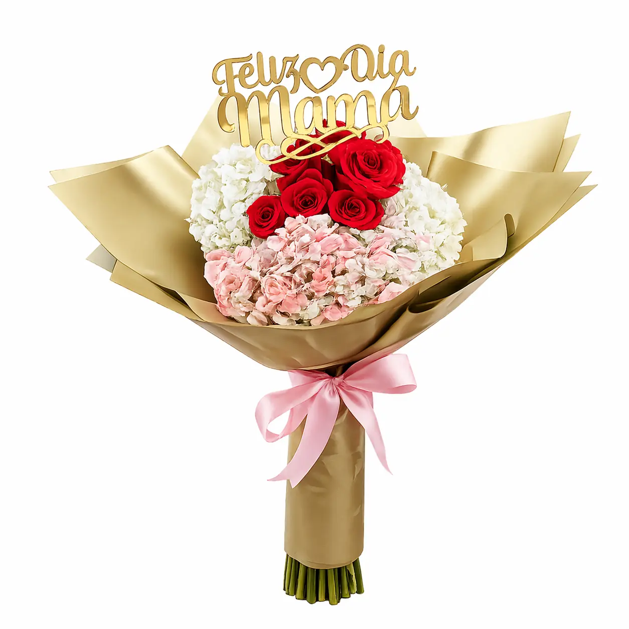 Ramo para el cumpleaños de mamá con flores frescas ideal para regalar a mamá elegante y especial con delivery en Lima